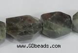 CNG306 15.5 inches 18*25mm faceted nuggets labradorite gemstone beads