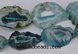 CNG3114 15.5 inches 13*18mm - 18*25mm freeform druzy agate beads