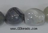 CNG315 15.5 inches 18*22mm nuggets botswana agate beads wholesale