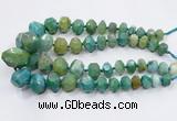 CNG3232 15.5 inches 12*16mm - 25*30mm nuggets agate beads