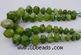 CNG3233 15.5 inches 12*16mm - 25*30mm nuggets agate beads