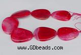 CNG3351 15.5 inches 40*50mm - 45*60mm freeform agate beads