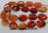 CNG3514 15.5 inches 20*25mm - 25*35mm freeform agate slab beads