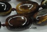 CNG353 15.5 inches 15*20mm - 20*35mm nuggets tiger eye beads