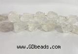 CNG3558 15.5 inches 18*20mm - 25*30mm nuggets rough white crystal beads