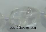 CNG357 15.5 inches 15*30mm - 25*48mm nuggets white crystal beads