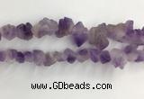 CNG3580 8*12mm - 15*28mm faceted nuggets lavender amethyst beads