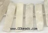 CNG3630 15.5 inches 5*30mm - 8*35mm sticks druzy agate beads