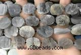 CNG3709 15.5 inches 15*20mm oval rough labradorite beads