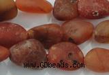 CNG430 15.5 inches 13*18mm nuggets agate gemstone beads