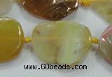 CNG452 15.5 inches 20*28mm - 30*38mm nuggets agate gemstone beads