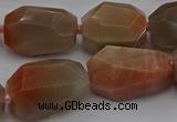 CNG5090 15.5 inches 13*18mm - 15*25mm faceted nuggets sunstone beads