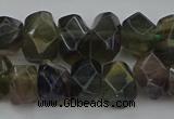 CNG5097 15.5 inches 10*14mm - 12*16mm faceted nuggets fluorite beads