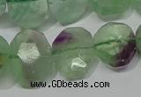 CNG5139 15.5 inches 15*18mm - 15*20mm faceted freeform fluorite beads