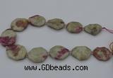 CNG5312 15.5 inches 20*30mm - 35*45mm freeform tourmaline beads