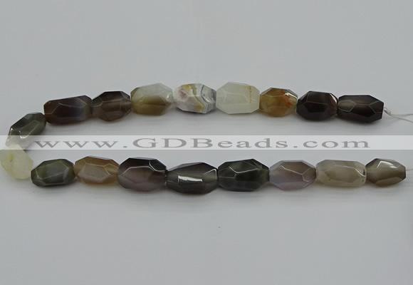 CNG5322 15.5 inches 12*16mm - 15*25mm faceted nuggets agate beads