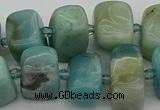 CNG5380 15.5 inches 10*14mm - 13*18mm nuggets amazonite beads