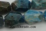 CNG5388 15.5 inches 12*16mm - 15*25mm faceted nuggets apatite beads