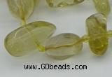 CNG5453 15.5 inches 10*14mm - 12*22mm nuggets lemon quartz beads