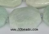 CNG5691 15.5 inches 20*30mm - 35*45mm faceted freeform amazonite beads