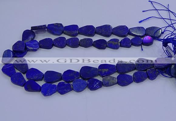 CNG5716 15.5 inches 12*16mm - 15*20mm freeform lapis lazuli beads