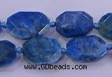 CNG5787 10*14mm - 12*16mm faceted freeform apatite beads