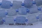 CNG5900 15.5 inches 4*6mm - 6*10mm nuggets rough aquamarine beads