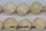 CNG6049 15.5 inches 12mm faceted nuggets jasper beads