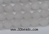 CNG6235 15.5 inches 6mm faceted nuggets white jade beads