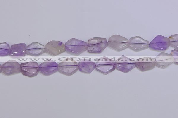 CNG6326 15.5 inches 14*18mm - 16*22mm freeform amethyst beads