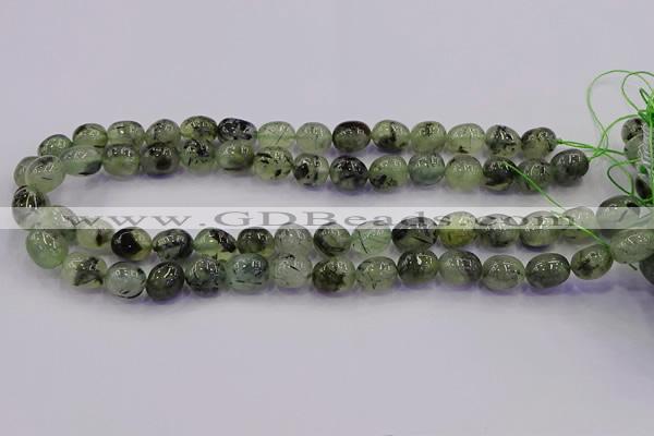 CNG6865 15.5 inches 8*12mm - 10*14mm nuggets prehnite beads