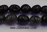 CNG6868 8*12mm - 10*14mm nuggets black rutilated quartz beads