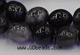 CNG6869 12*16mm - 13*18mm nuggets black rutilated quartz beads