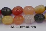 CNG6888 8*12mm - 10*14mm nuggets mixed rutilated quartz beads