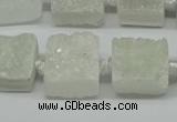 CNG7000 15.5 inches 14mm - 16mm freeform druzy agate beads