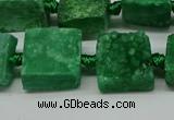 CNG7006 15.5 inches 14mm - 16mm freeform druzy agate beads