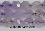 CNG7216 15.5 inches 8mm faceted nuggets amethyst beads wholesale