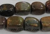 CNG745 15.5 inches 15*18mm nuggets tree agate beads wholesale