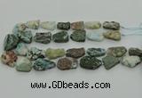 CNG7460 15.5 inches 15*22mm - 20*30mm freeform larimar beads