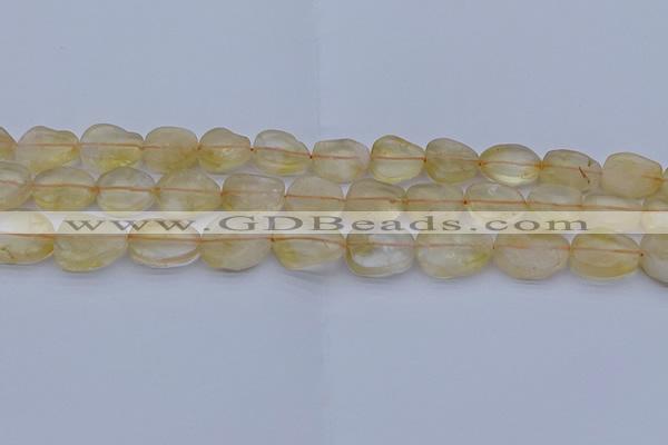 CNG7572 15.5 inches 10*14mm - 13*18mm freeform citrine beads