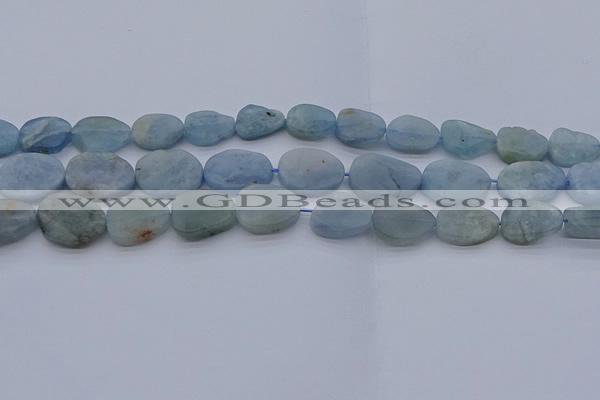 CNG7574 15.5 inches 10*14mm - 13*18mm freeform aquamarine beads