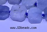 CNG7603 15.5 inches 12*14mm - 15*16mm freeform aquamarine beads