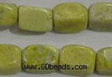 CNG761 15.5 inches 15*20mm nuggets lemon jade beads wholesale