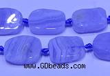 CNG7611 15.5 inches 10*14mm - 12*16mm freeform blue lace agate beads