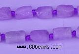 CNG7635 15.5 inches 5*7mm - 8*10mm nuggets kunzite beads