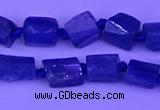 CNG7644 15.5 inches 5*6mm - 6*8mm nuggets blue kyanite beads