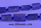 CNG7653 15.5 inches 5*7mm - 8*10mm nuggets labradorite beads