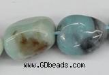 CNG78 15.5 inches 13*18mm - 25*35mm nuggets amazonite gemstone beads