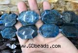 CNG7834 15.5 inches 22*30mm - 25*35mm faceted freeform apatite beads