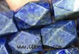 CNG7849 15.5 inches 12*16mm - 13*18mm faceted nuggets lapis lazuli beads